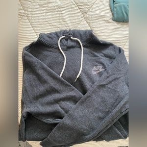 Nike dark gray hoodie, size M